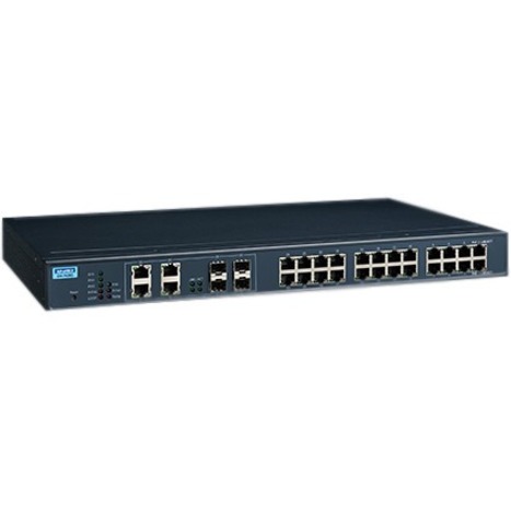 24G+4G COMBO PORT POE MANAGED SWITCH W/