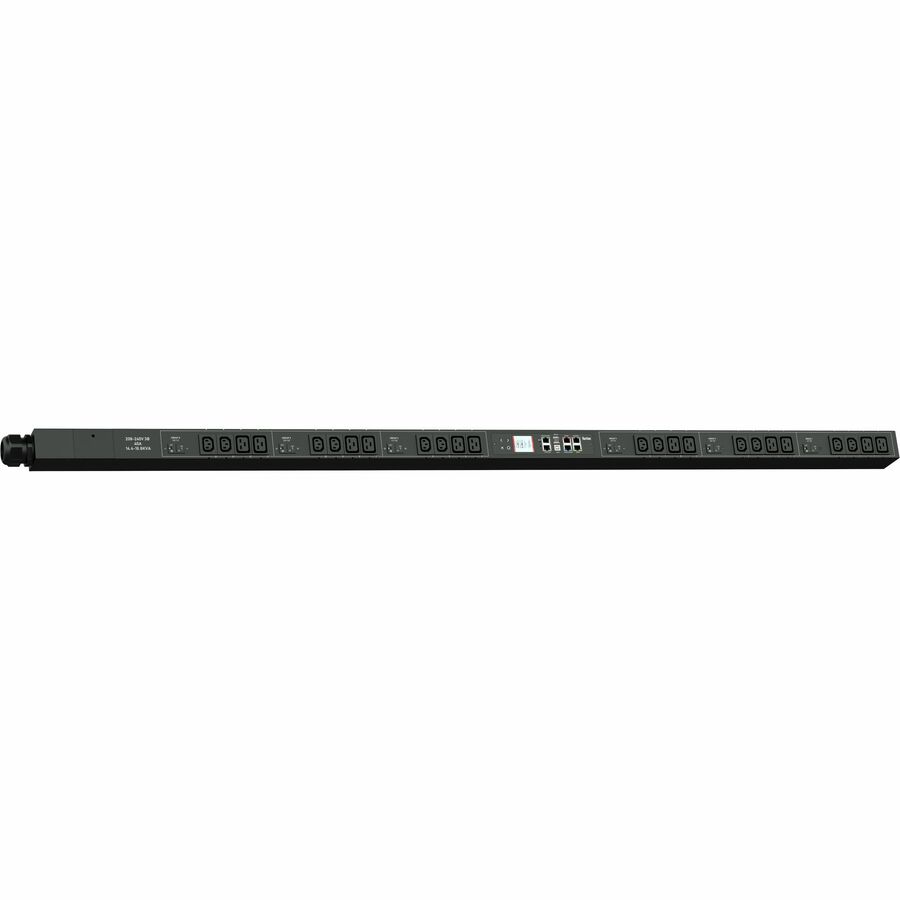 3PH, 208V AC, 60A (48A/PH RATED); 24 OUTLETS: 12X C13, 12X C19; PLUG: IEC 60309