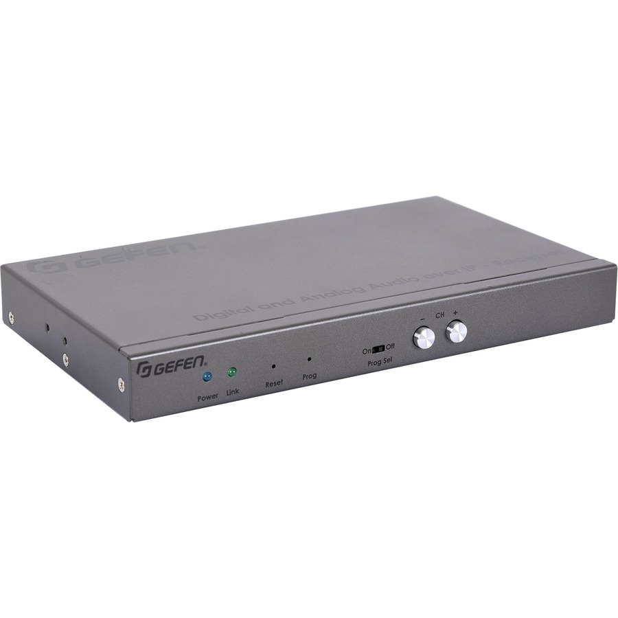 DIGITAL AND ANALOG AUDIO OVER IP - RECEIVER