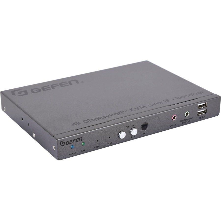 4K DISPLAYPORT KVM OVER IP - RECEIVER