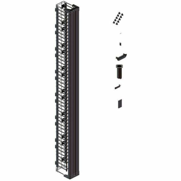 MM20 VERTICAL CABLE MGMT CAGE W/ DOOR