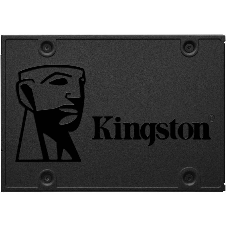KINGSTON (A400) - Disque électronique 2,5 po de 960 Go | SATA3 6 Gbit/s | séq. max. lecture : 500 Mo/s, séq. max. écriture : 450 Mo/s | [SA400S37/960G]