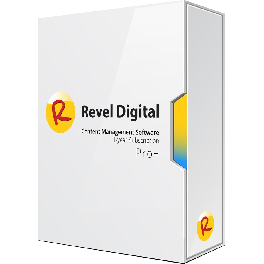 REVEL DIGITAL CMS, PRO+ SUBSCRIPTION PLAN LICENSE KEY FOR 12 MONTHS (1 YEAR) FOR