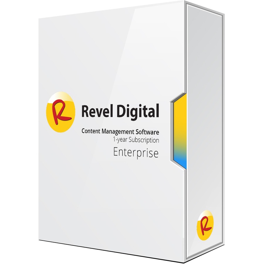 REVEL DIGITAL CMS, ENTERPRISE SUBSCRIPTION PLAN LICENSE KEY FOR 12 MONTHS (1 YEA