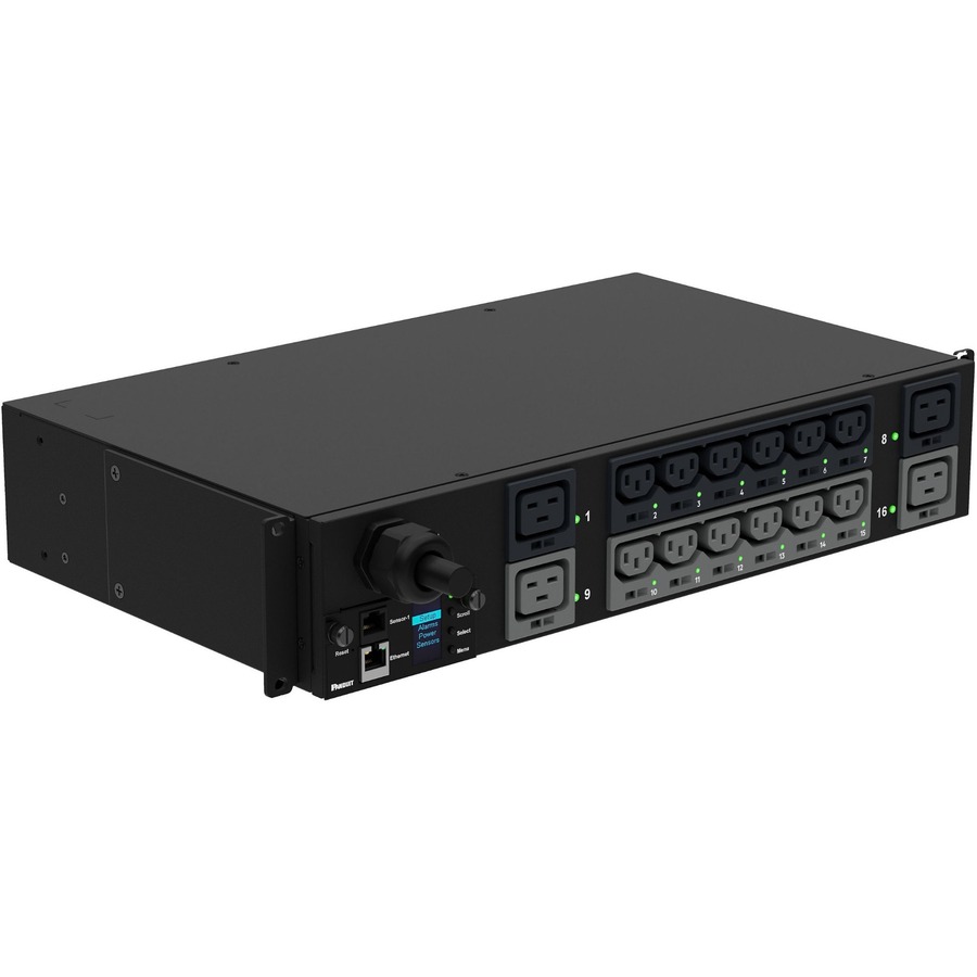 MS PDU 24AMP 12 C13 4 C19 NEMA L6