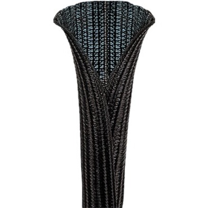 PW BRAID SLEEVE 0.25IN X200FT BLK 1RL