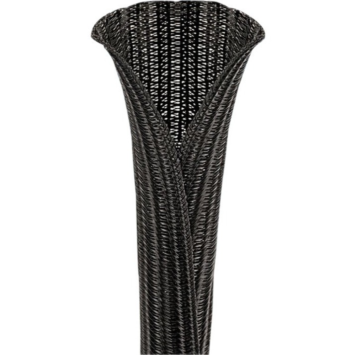 PW BRAID SLEEVE 0.75IN X100FT BLK 1RL