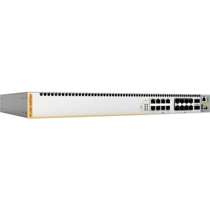 L3 STACKABLE SWITCH, 8X 1G/2.5G/5G/10G-T POE+, 4X SFP+ PORTS, 2X QSFP+ PORTS AND