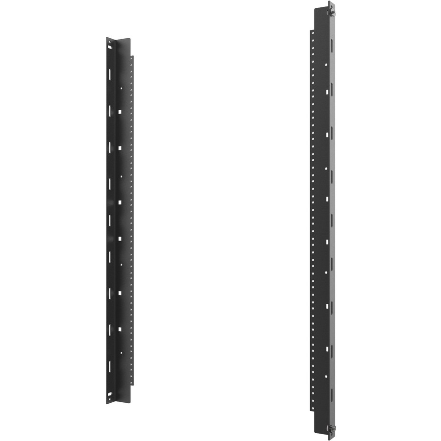 THE VERTICAL RAIL KIT FOR 12RU SWING-OUT WALL-MOUNT CABINETS PROVIDE TWO ADDITIO