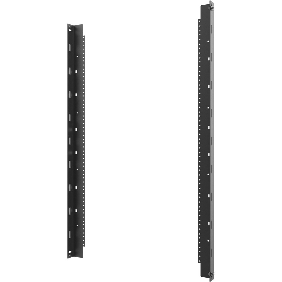 THE VERTICAL RAIL KIT FOR 26RU SWING-OUT WALL-MOUNT CABINETS PROVIDE TWO ADDITIO