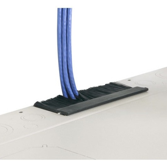 TOP BRUSH GROMMET KIT FOR VERTICAL WALL-MOUNT CABINET