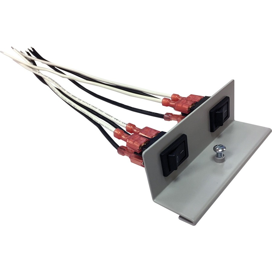 Dual Power on/Off Rocker Switches with Mounting Bracket