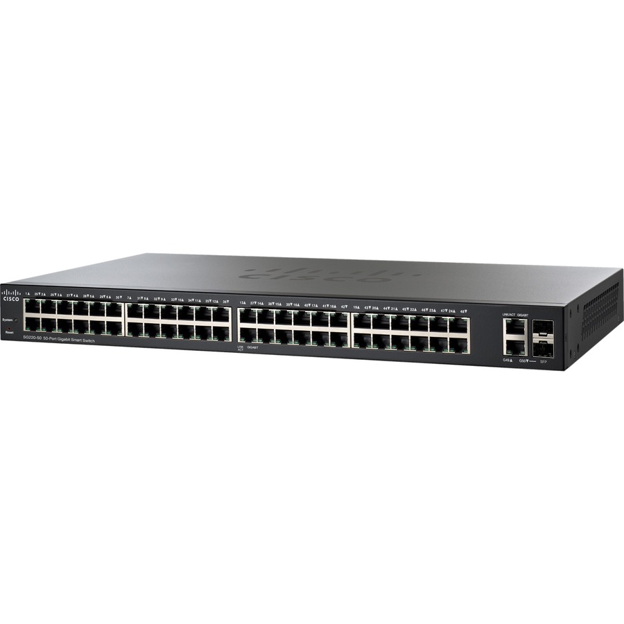 SG220-50 50-PORT GIGABIT SMART SWITCH REMANUFACTURED