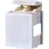 CABLES TO GO KEYSTONE BLANK IVORY - 10 PACK