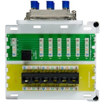 SW: TRIO COMBO MODULE 6X8 W/ CAT6 DATA