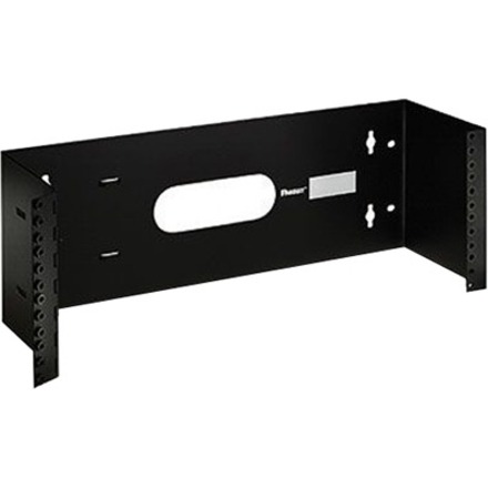 HINGED WM BRKT 4RU 6IN.D BLK EA