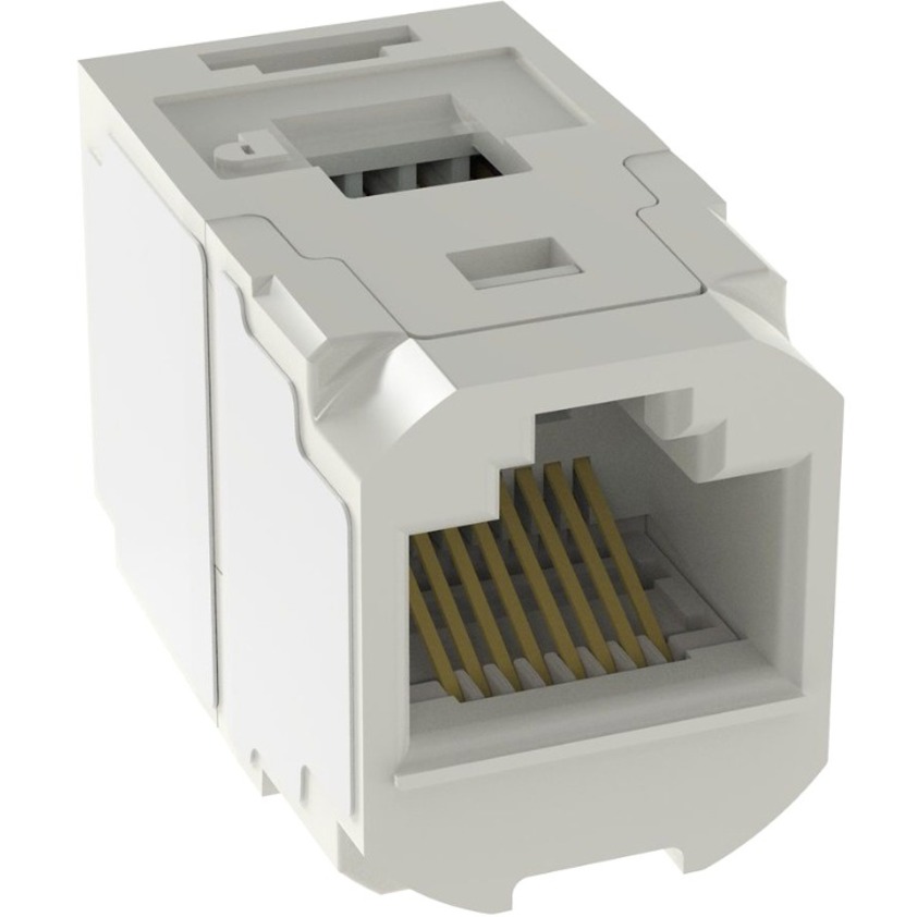 Coupler Mod Cat6a Utp Red Ea.