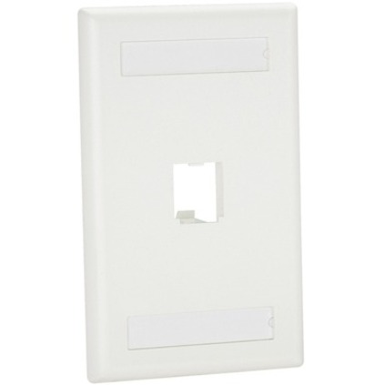 MINI COM 1PT SGL CLASSIC FACEPLAE T IW