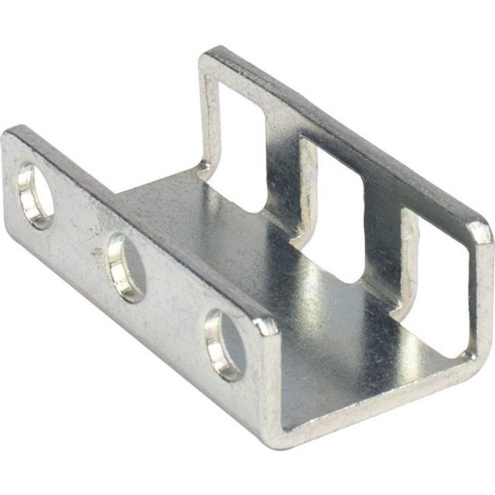 ADAPTER BRACKET: 1U TALL, 2-BENDS, 1.00IN WIDE (1 SINGLE BRACKET) REQUIRES 3/8IN