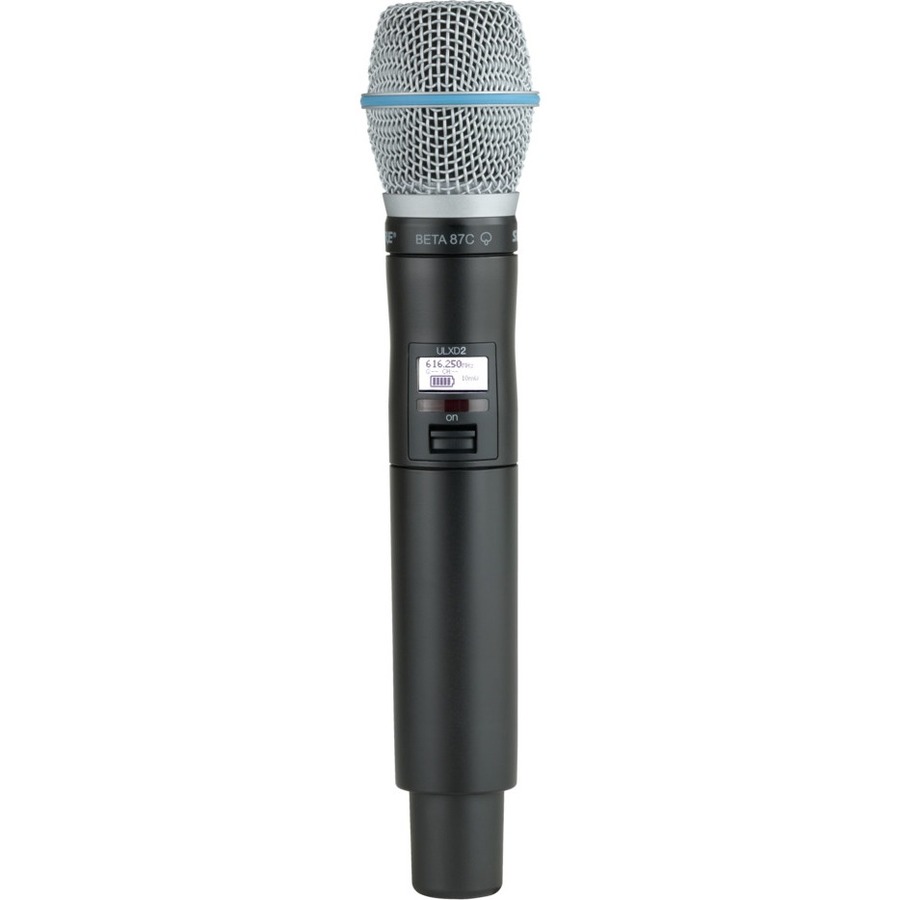 HANDHELD TRANSMITTER WITH BETA 87C MICROPHONE