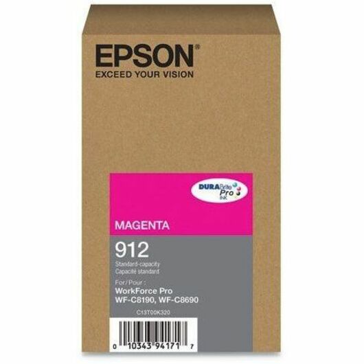 T912 Std Cap Magenta Ink PK