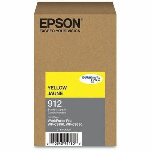 T912 Std Capacity Yell Ink Pk
