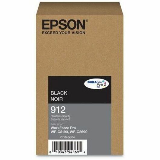 T912 Std Capacity Blk Ink Pack
