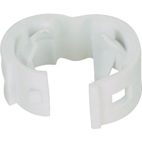PATCH CORD COL BANDS WHT PK25