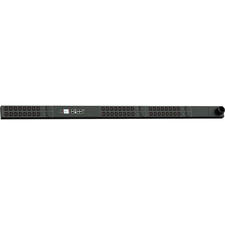 3PH, 208V AC, 60A (48A/PH RATED); 48 OUTLETS: 48X C13 LOCKING; PLUG: IEC 60309 3