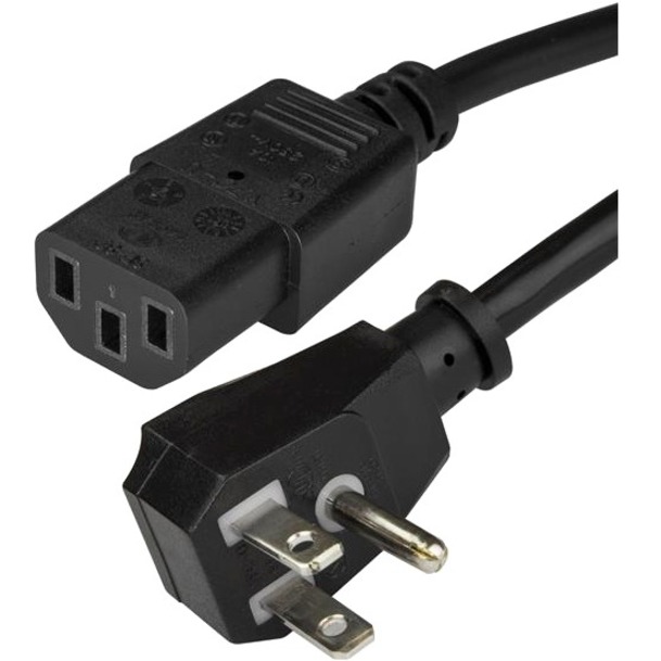 6FT POWER CORD, FLAT 5-15P TO C13 CABLE