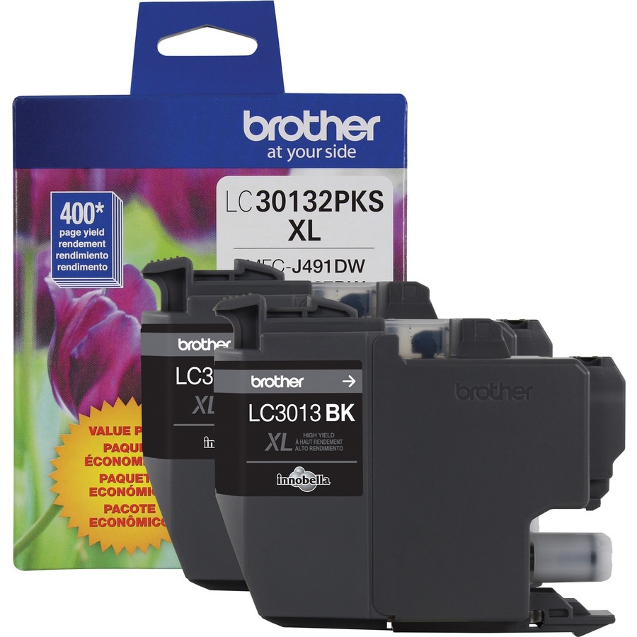 2PK BLK INK CARTRIDGE FOR .BROTHER AIO PRINTERS MULTI 5