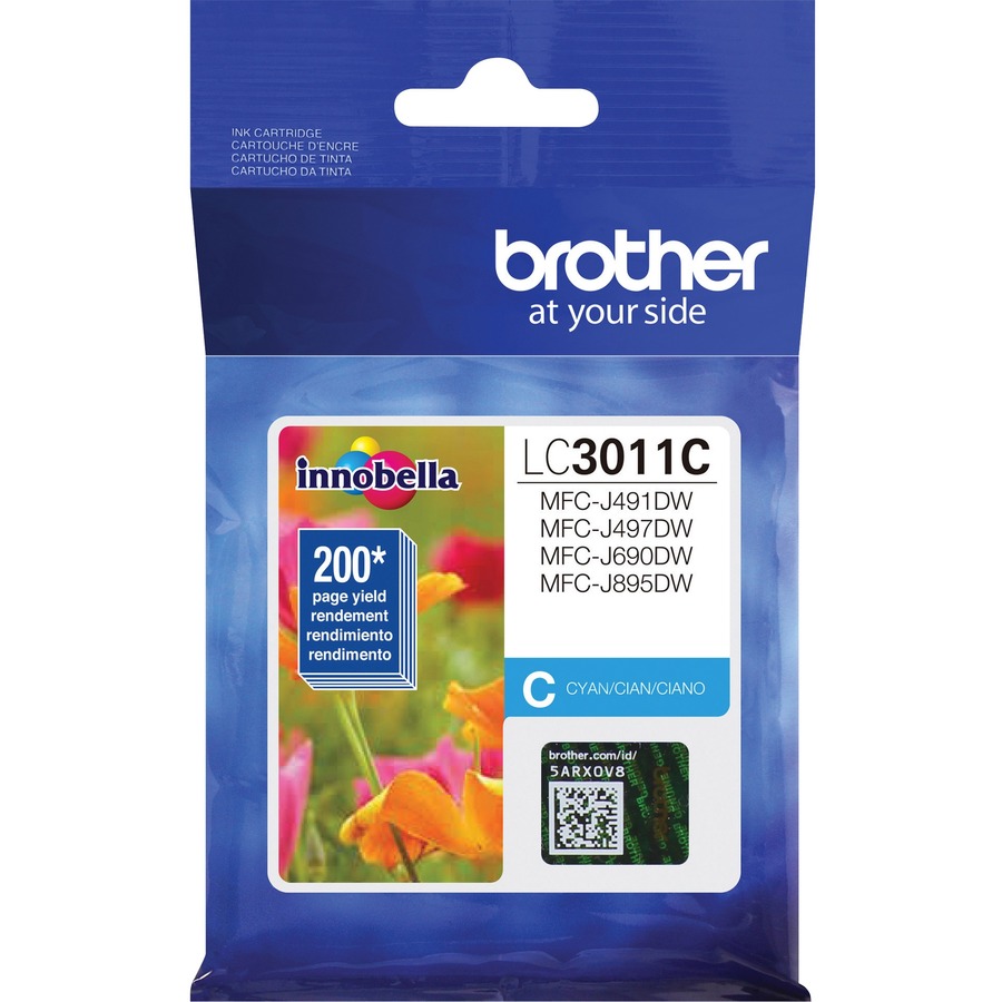 CYAN INK CARTRIDGE FOR BROTHER .AIO PRINTERS MULTI 5