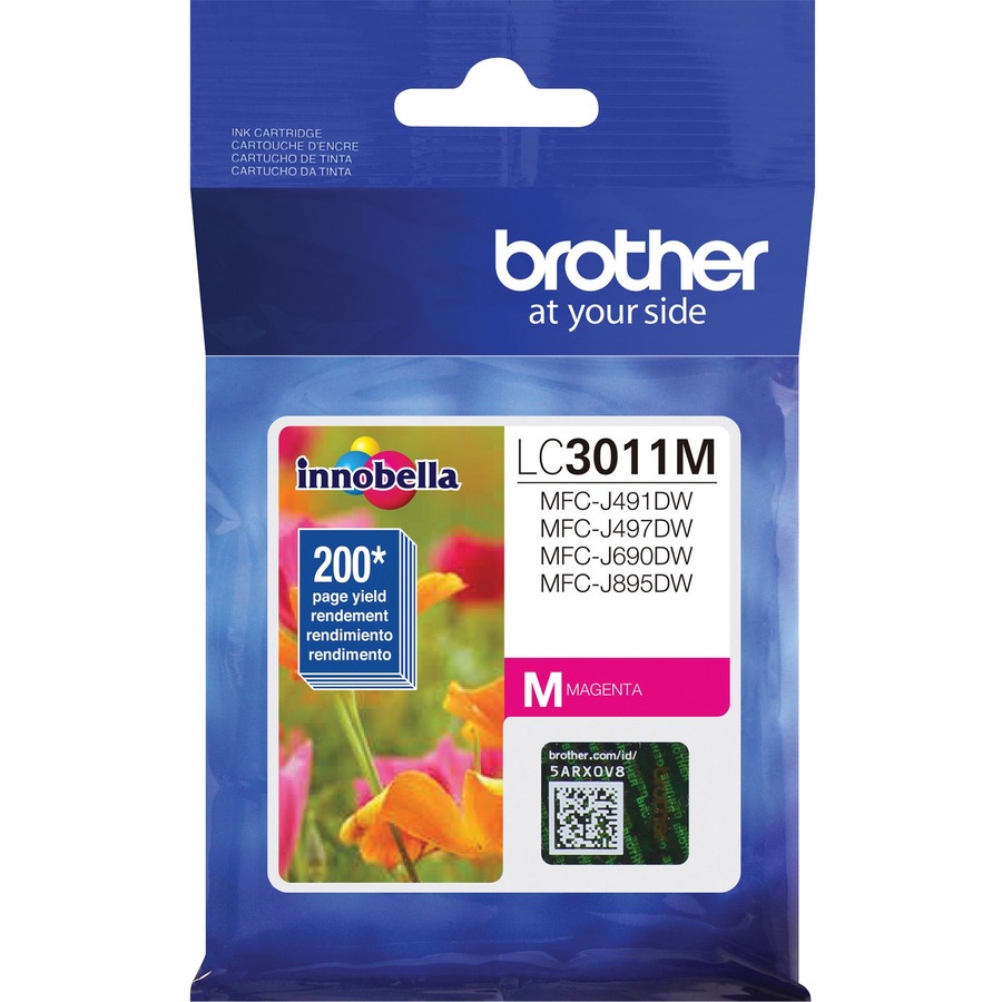 MAGENTA INK CARTRIDGE FOR .BROTHER AIO PRINTERS MULTI 5