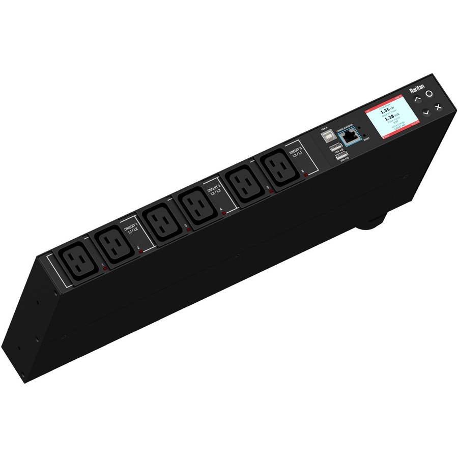 3PH, 208V AC, 30A (24A/PH RATED); 6 OUTLETS: 6X C19; PLUG: NEMA L21-30P (WYE REA