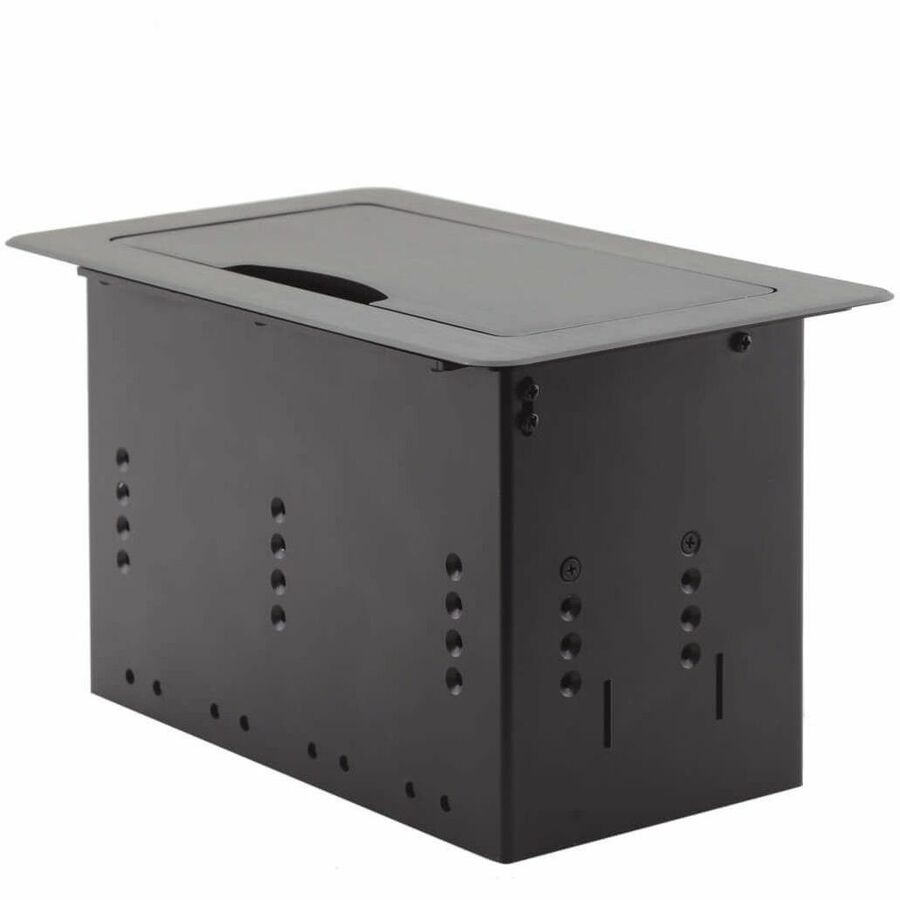 THE TBUS-4XL IS THE ENCLOSURE OF A NEW MODULAR SYSTEM WITH A TILT-UP LID. A COMP