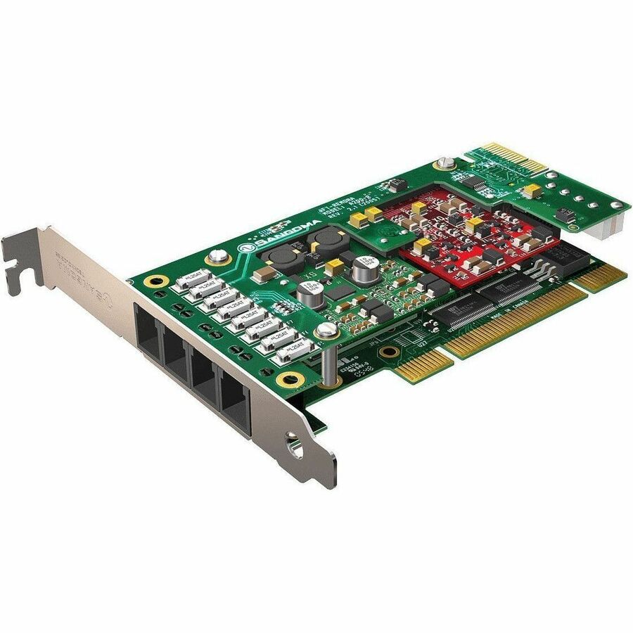 4 FXS ANALOG CARD W/ EC HW