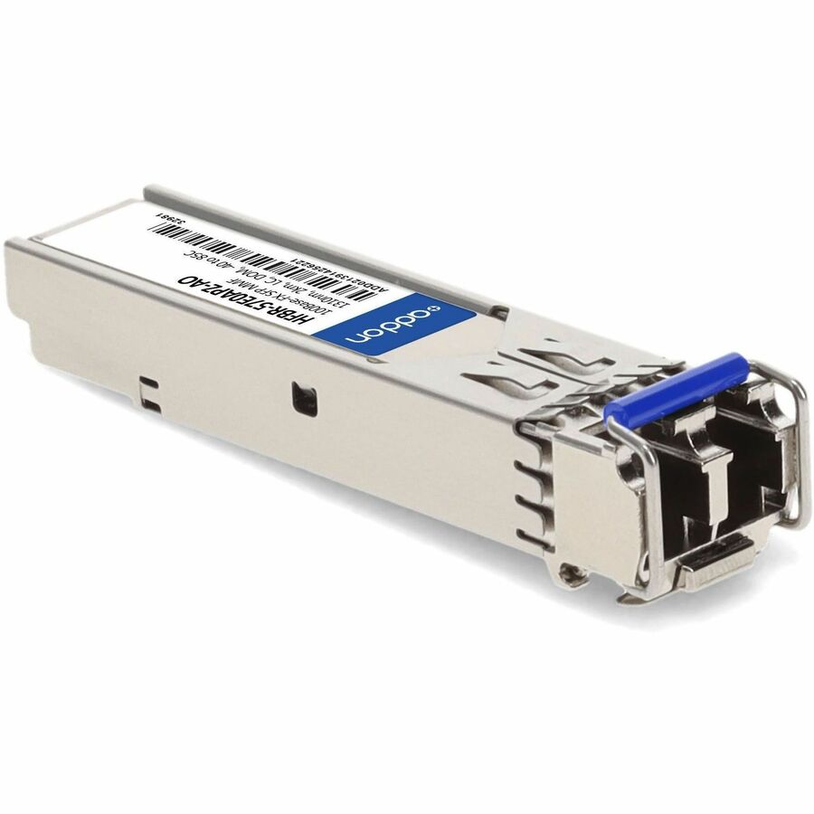 THIS AVAGO HFBR-57E0APZ COMPATIBLE SFP TRANSCEIVER PROVIDES 100BASE-FX THROUGHPU