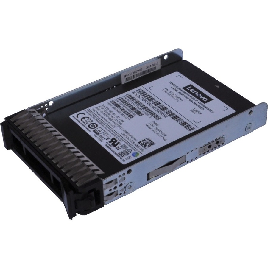 Lenovo ThinkSystem PM883 960 Go SSD échangeable à chaud SATA 2,5 pouces - pour serveur Lenovo sélectionné (4XB7A10197)