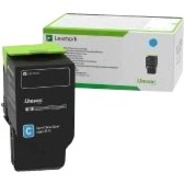 LEXMARK 78C10CE CYAN CORPORATE TONER CARTRIDGE FOR USE IN CS/CX421,52X,62X ESTIM