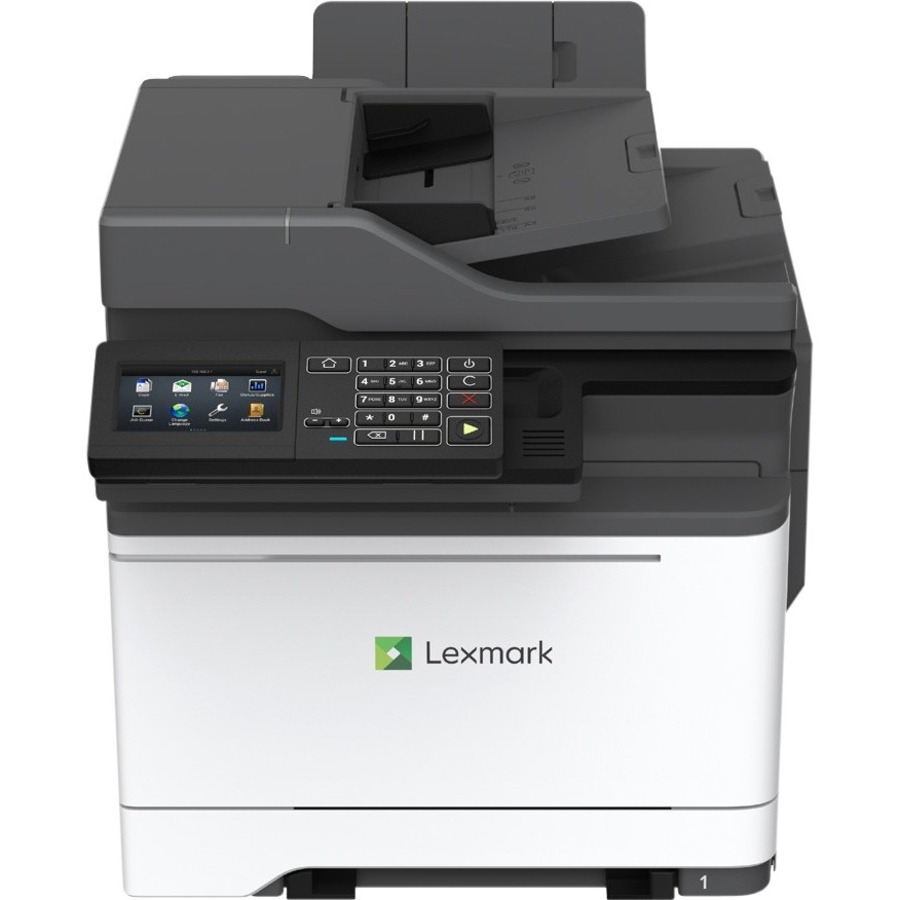 CX522ade Multifunction Colour Laser Printer - Copier/Fax/Printer/Scanner - 35 ppm Mono/35 ppm Color Print - 2400 x 600 dpi Print - Automatic Duplex Print - Up to 85000 Pages Monthly - 251 sheets Input - Color Scanner - 1200 dpi Optical Scan - Color Fax -
