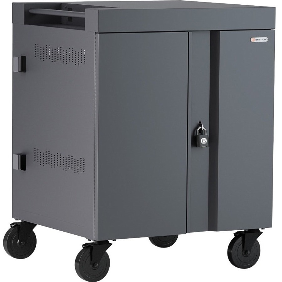 FEATURES 270 DEGREE DOORS, BLACK PUMICE FINISH