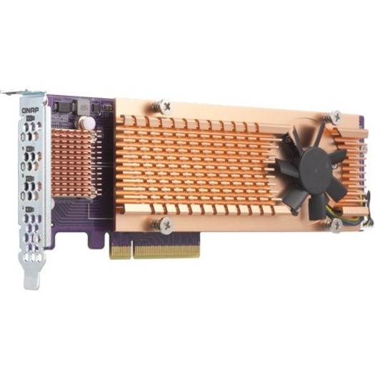 QUAD M.2 PCIE SSD EXPANSION CARD