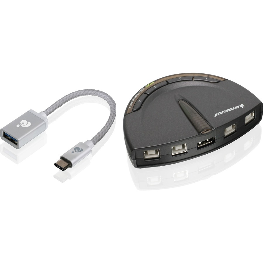 4-PORT USB 2.0 PRINTER SWITCH