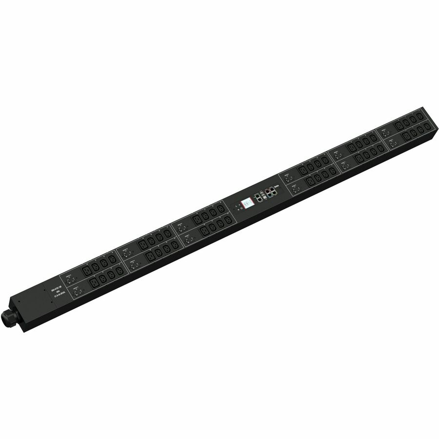 400V, 3PY, 63A, 48 OUTLETS: 36 X C13, 12 X C19, INPUT: IEC 60309 3P+N+E 63A, 0U,
