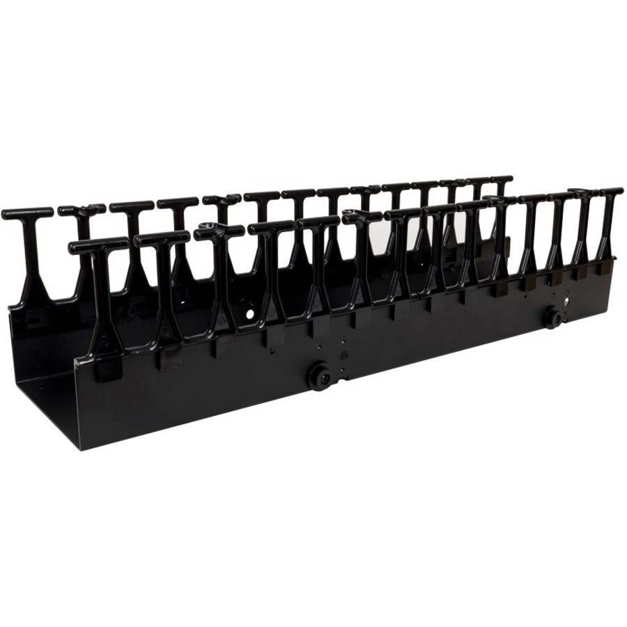 MEDIUM DENSITY VERTICAL CABLE DUCT (TO ORGANIZE LARGE BUNDLES OF CABLES): 3 PIEC
