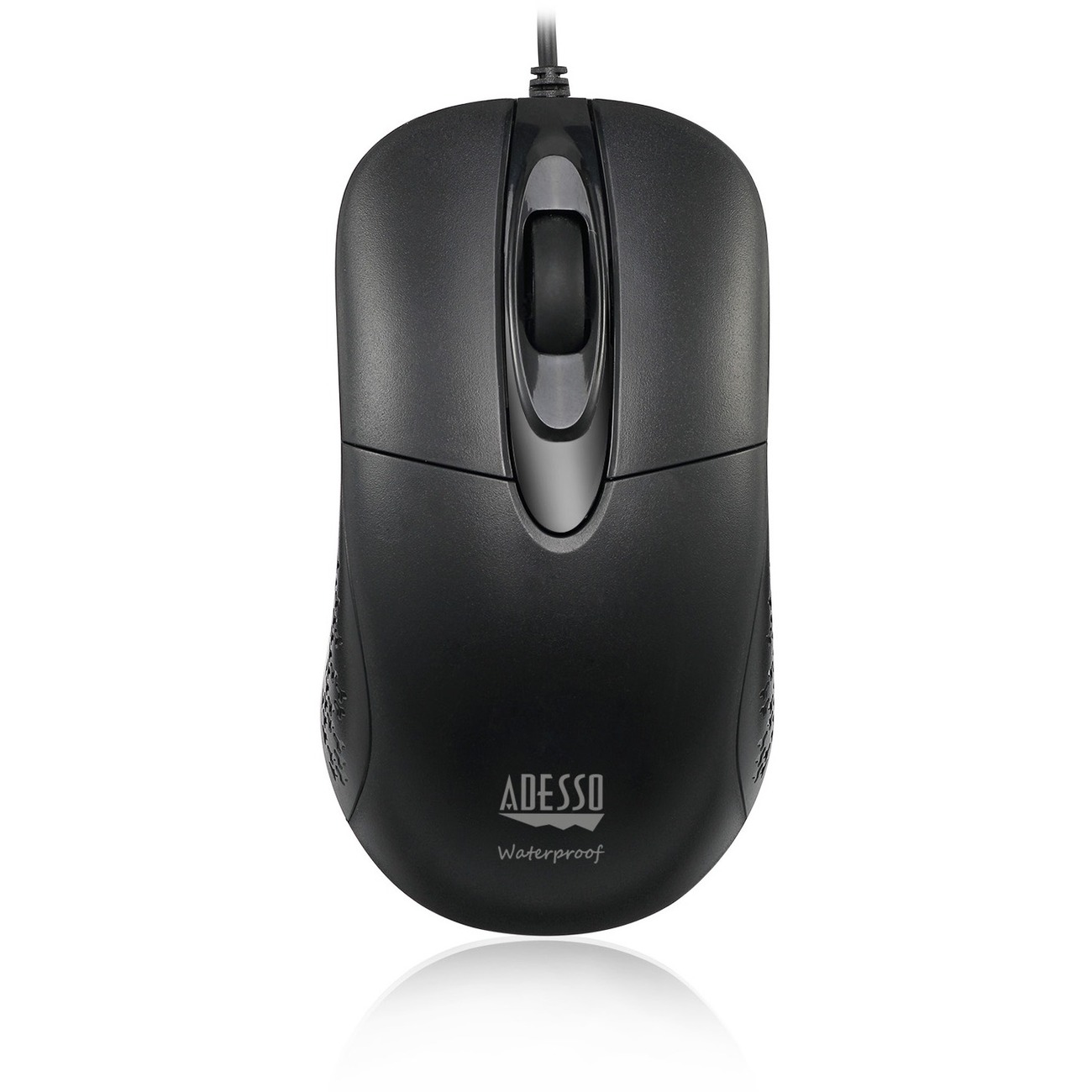 WATERPROOF MED GRADE OPT MOUSE BLACK ANITMICROBIAL