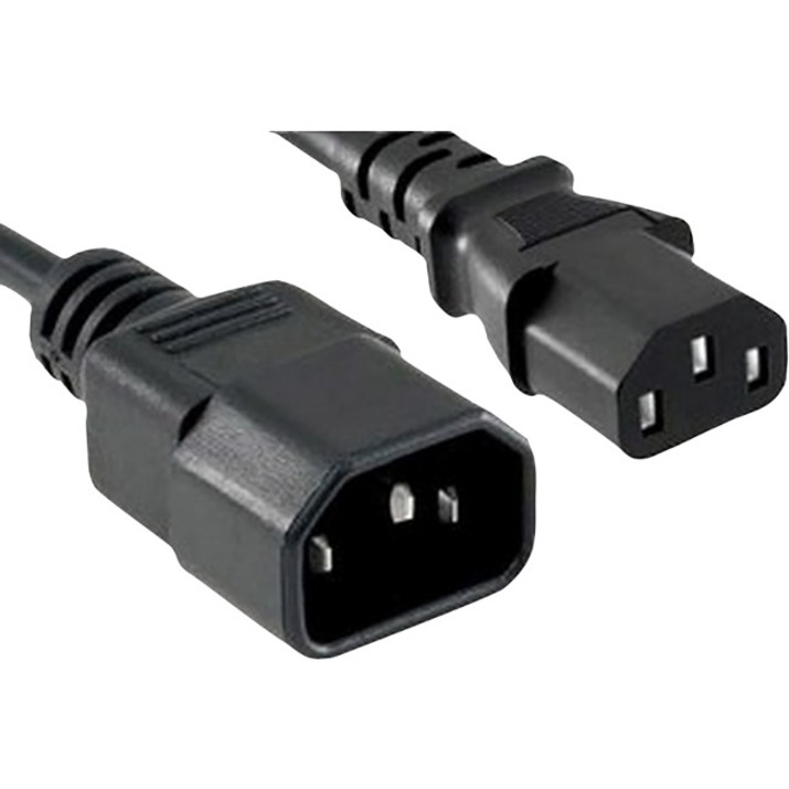 ENET C13 TO C14 POWER CABLE 4 FOOT - LIFETIME WARRANTY