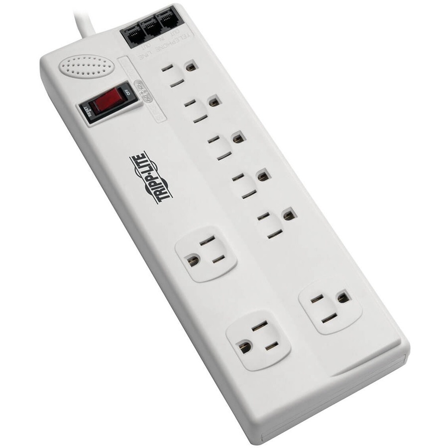 EATON TRIPP LITE SERIES 8-OUTLET SURGE PROTECTOR WITH DSL/PHONE LINE/MODEM SURGE