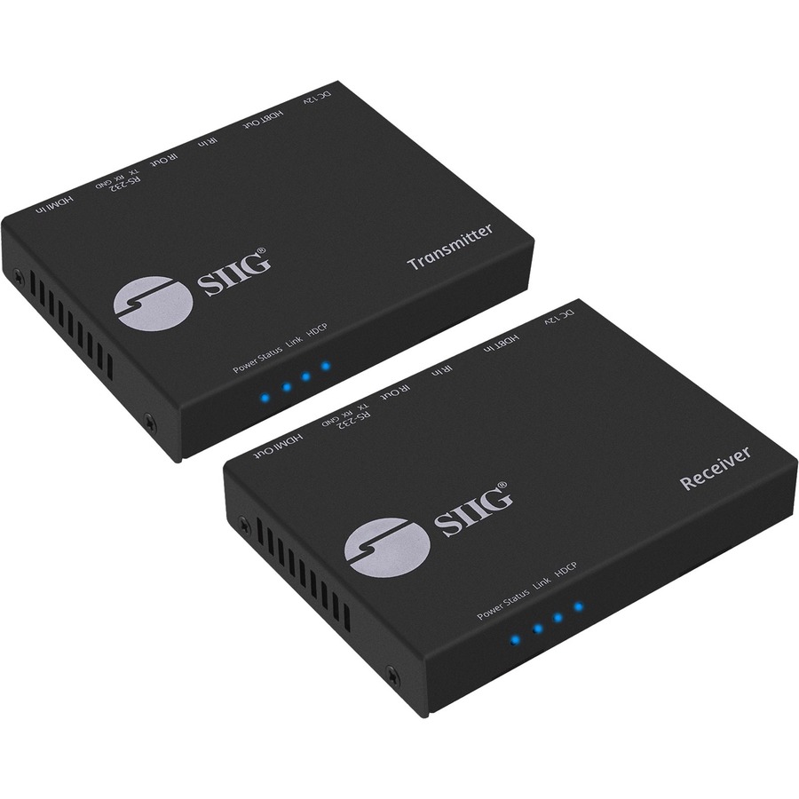 SIIG CE-H23F11-S1 HDMI Extender 330 ft over Cat5e/6 | AV Switcher