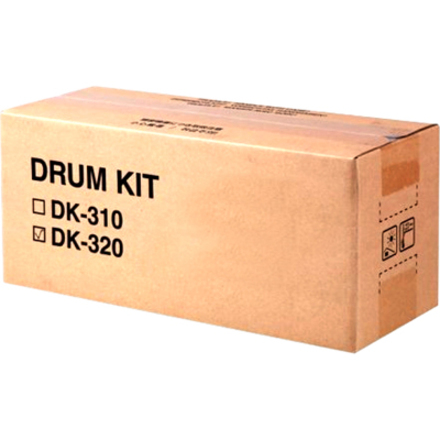 KYOCERA BLACK DRUM INCLUDES DRUM ASSEMBLY AND MAIN CHARGE CORONA ASSEMBLY FOR US